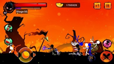 Скачать Stickman Ghost: Ninja Warrior [ВЗЛОМ: бесплатный шопинг] v 1.9 для Андроид