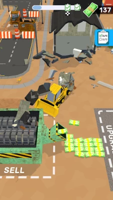 Dozer Demolish: City Tear Down screen 2