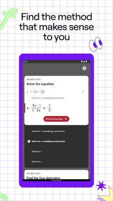 Photomath screen 2