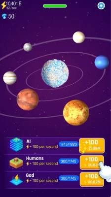 Idle World ! screenshot №5