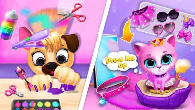 Kiki &amp; Fifi Pet Beauty Salon screenshot №7