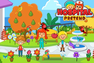 My Pretend Hospital Town Life screenshot №5