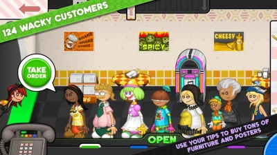 Papa's Cheeseria To Go! screenshot №3