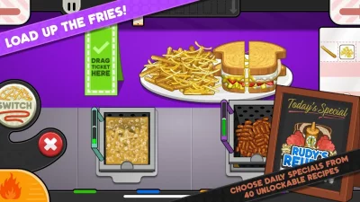 Papa's Cheeseria To Go! screenshot №6