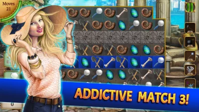 Relic Match 3: Mystery Society screenshot №7