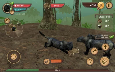 Wild Panther Sim 3D screenshot №8