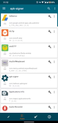 apk-signer screen 2